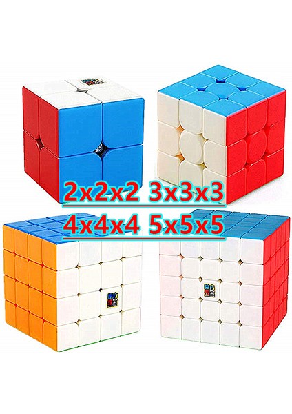 2X2X2 Stili Moyu Meilong Siyahsız Magic Küp Hızlı Çözüm Bulmaca Küpler Skew Küp Mastermorphix (Yurt Dışından)