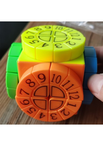No.2 Tarzı Yüksek Kaliteli Zamanda Makine Sihirli Küp Zaman Makinesi Küpü Cubo Ekstra Ücretsiz Sticker'lar ile Koleksiyon Küp Hediye Için Hızlı Çözücüler Için (Yurt Dışından)