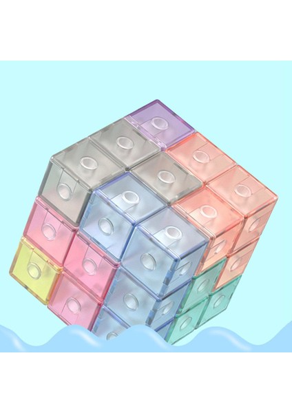 Yapboz Blokları Manyetik Küp Sihirli Bloklar Soma Küpü Mıknatıslı 3x3 Küp Eğitici Oyuncaklar Çocuklar Için Oyuncaklar (Yurt Dışından)