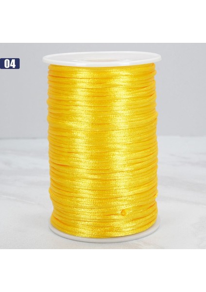 Sıçan Kuyruğu Ip 2 mm Sarı 100MT