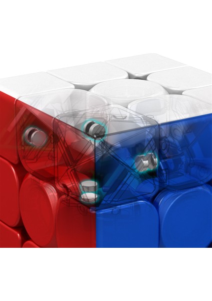 4x4 M Stili Moyu Meilong M Manyetik Versiyon 2x2 3x3 4x4 5x5 Hızlı Küp Oyuncakları - Eğitici ve Eğlenceli (Yurt Dışından)