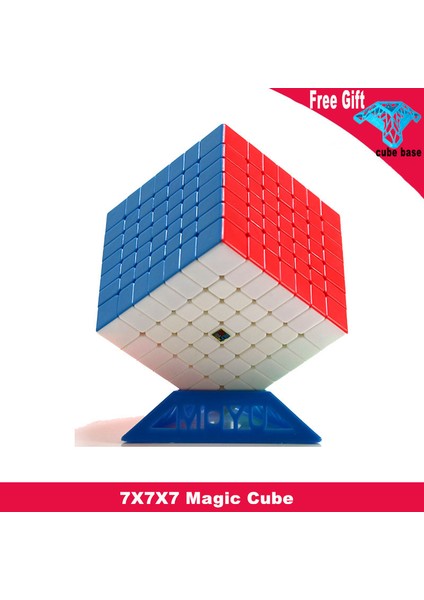 7X7X7 Stili Moyu Meilong Sihirli Küp Çıkartmasız 5x5 6x6 7x7 8x8 9xprofesyonel Hızlı Küp Bulmaca Oyuncak Hediye (Yurt Dışından)