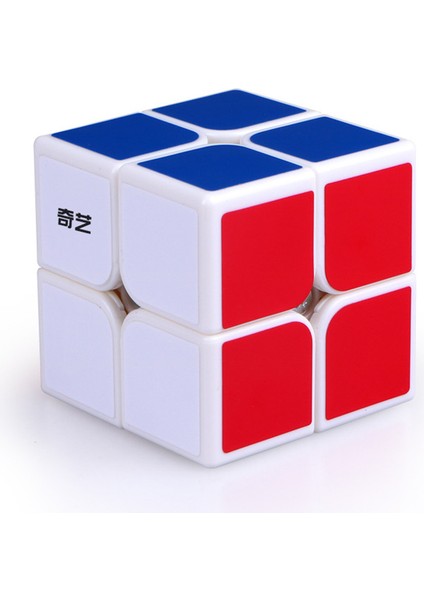 Şeffaf Stil Qiyi Qidi 2x2 Hızlı Cep Küpü Stickerless Siyah Beyaz Bulmaca Küpü Eğitici Oyuncaklar Çocuklar Için (Yurt Dışından)