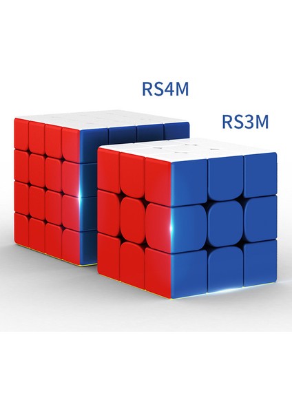RS3MRS4M Stili 2020 Moyu Rs4 M Manyetik Sihirli Küp 4x4 Hız Küpü RS4M RS3M Bulmaca Küpü Rs3 M Cubo Magico Yarışma Küpleri (Yurt Dışından)