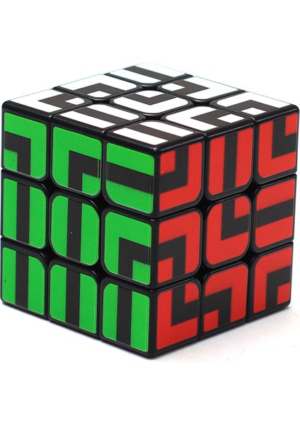 Labirent Tarzı Neo Labirent Büyü Küp Puzzle Küp Parmak Oyuncak Profesyonel Hız Küpü Eğitici Oyuncaklar Çocuklar Için Cubo Magico Zeka Hediye (Yurt Dışından)
