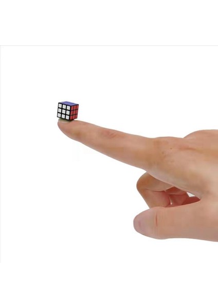Mavi ve Siyah 1cm Tarzı Çocuklar Için En Küçük Küp Oyuncak: 1mm Mini Küp 1cm Büyücü Küpler Bulmaca (Yurt Dışından)