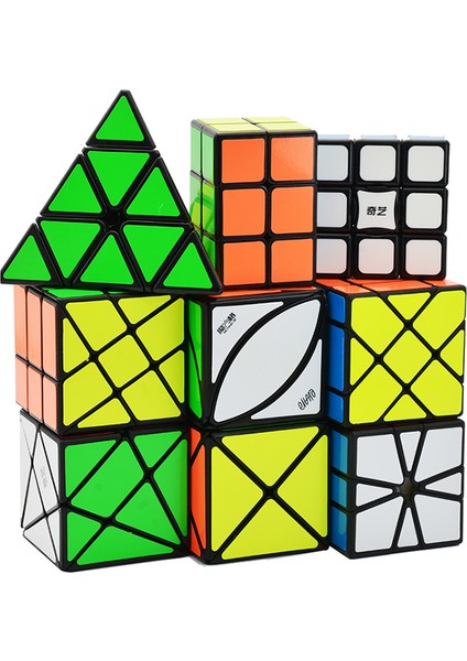 NO.223 Tarzı Qiyi Magic Ube Siyah Hızlı Küp Magico 6x6 7x7 Mega Piramit Skew Sq-1 - E-Ticaret Başlık (Yurt Dışından)