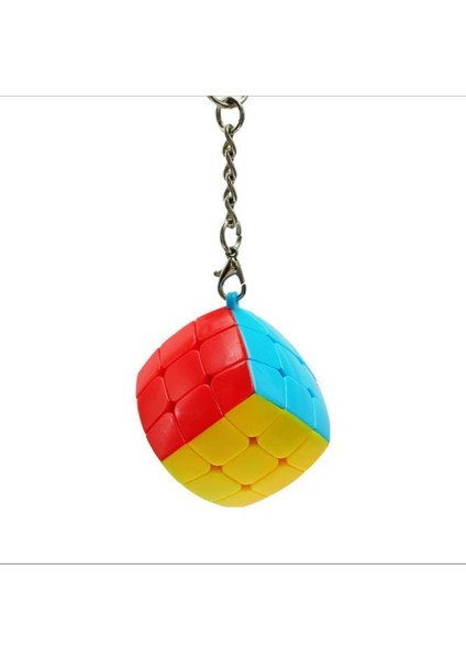3cm Tarzı Yongjun Mini Anahtarlık Ekmek Küpü Kolye Zincir Anahtar Halkası Mini Sihirli Küp 3x3 Hız Küpü Bulmaca Oyuncakları Çocuklar Için Başlangıç Için (Yurt Dışından)