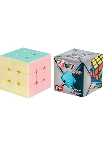 2x2 Tarzı Yeni Macaron Renkli Büyülü Küp Shengshou Efsane Macaron Stickerless Büyülü Küp 2x2 3x3 4x4 5x5 Piramit Macaron Hızlı Küp Magico (Yurt Dışından)