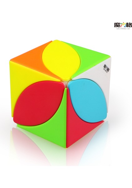 Lvy Küp Stili [piküp] Hız Küpü Eksen Rüzgar Değirmeni Fisher Little Magic 3x3 Eitan Lvy Küpü Ayna Mavi ile Siyah Karbon Fiber Hız Küpü Bulmaca (Yurt Dışından)