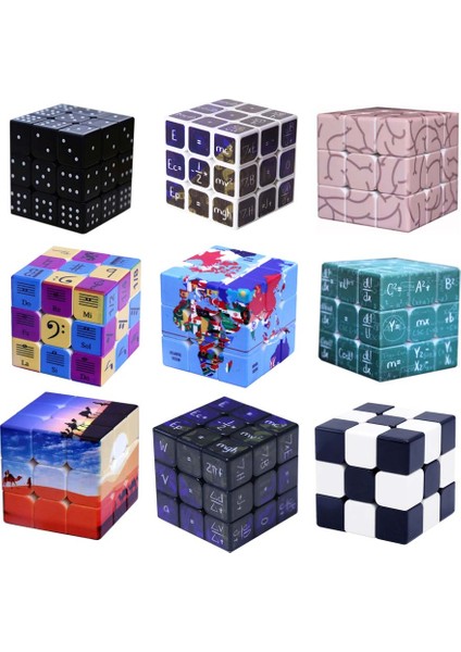 No.15 Tarzı Çocuklar Için Hediye Fikirleri ile Eğitici Oyuncaklar Neo Cubo Magico Profesyonel Kabartmalı Braille Hız Küpü Bulmaca (Yurt Dışından)