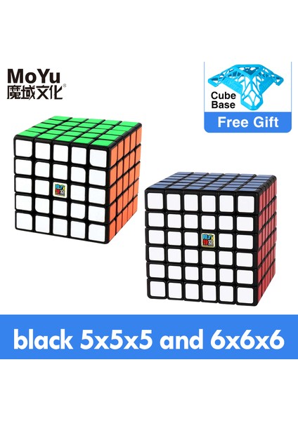 5x5 6x6 Stili Moyu Meilong Küp Sihirli Mofangjiaoshi 4x4 5x5 6x6 7x7 8x8 Hızlı Bulmaca Küpü Cubo Magico Eğitici Oyuncak Çocuklar Için (Yurt Dışından)