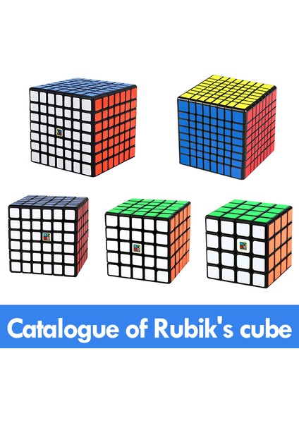 5x5 6x6 Stili Moyu Meilong Küp Sihirli Mofangjiaoshi 4x4 5x5 6x6 7x7 8x8 Hızlı Bulmaca Küpü Cubo Magico Eğitici Oyuncak Çocuklar Için (Yurt Dışından) modelleri