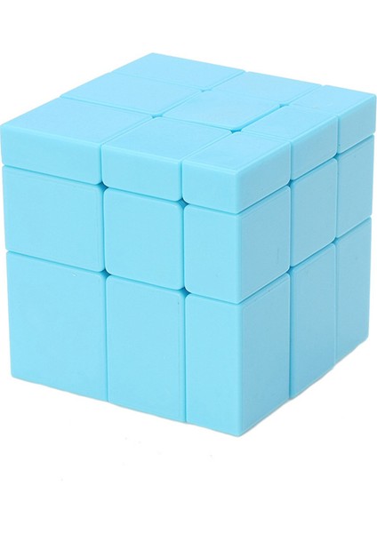 Mavi Stil Shengshou 3x3 Ayna Magic Cube Profesyonel Altın & Gümüş Cubo Magico Bulmaca Hızlı Klasik Oyuncaklar (Yurt Dışından)