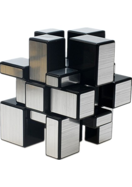 Mavi Stil Shengshou 3x3 Ayna Magic Cube Profesyonel Altın & Gümüş Cubo Magico Bulmaca Hızlı Klasik Oyuncaklar (Yurt Dışından)