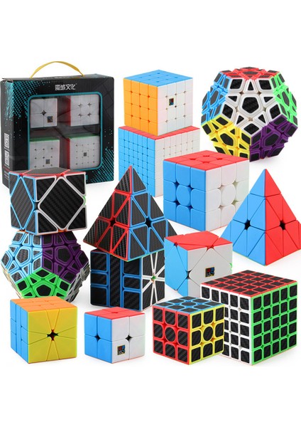 F Stili Moyu Ube Set Piramit Sq1 Megaminx Skew 2x2 4x4 5x5 Hızlı Küp Profesyonel Bulmaca Oyuncakları (Yurt Dışından)
