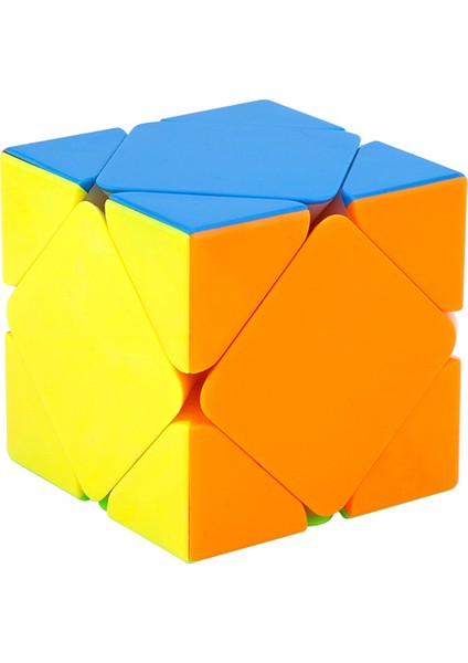 3x3 Küp Stili Çocuklar Için Eğitici Oyuncak Skew Piramit Küp Moyu Meilong Hız Küpü Hızlı Küp Cubo Magico Bulmaca Küpleri (Yurt Dışından)