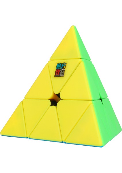 3x3 Küp Stili Çocuklar Için Eğitici Oyuncak Skew Piramit Küp Moyu Meilong Hız Küpü Hızlı Küp Cubo Magico Bulmaca Küpleri (Yurt Dışından)