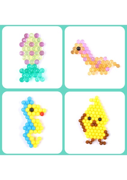 No.6 Tarzı Sihirli Sprey Su Boncuklar Kendin Yap Hediye Oyunu Perler Hama Boncuk Topu Oyuncaklar Çocuklar Için Öğretici Oyuncaklar (Yurt Dışından)