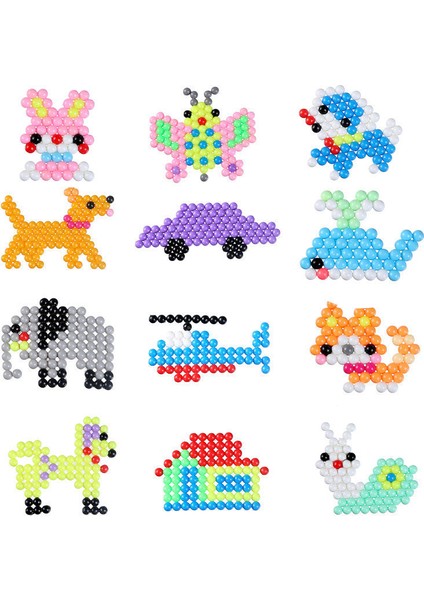 Su Sprey Tarzı Için Perler Pegboard Su Boncuk Kalıpları Aksesuarlar Sihirli Boncuk Bulmaca 3D Puzzle Eğitici Oyuncaklar Kendin Yap Çocuk Sihirli Boncuklar (Yurt Dışından) fırsatları