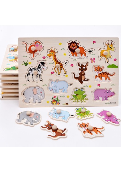 HH081 Stili Montessori Bebek Bulmaca Eğitici Oyuncaklar Çocuklar Için Bebek Oyun Bulmaca Tahtası Jigsaw Çocuk Bulmaca Ahşap Bulmacalar Çocuklar Için Yıl (Yurt Dışından) fiyatları