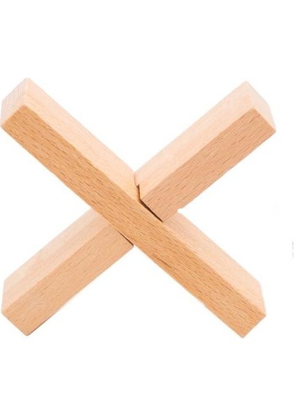 Model 36 Tarzı Yetişkinler ve Çocuklar Için Klasik Ahşap Bulmaca Zihin Zeka Testleri Burr Iç Içe Geçen Bulmacalar Oyun Oyuncakları (Yurt Dışından)