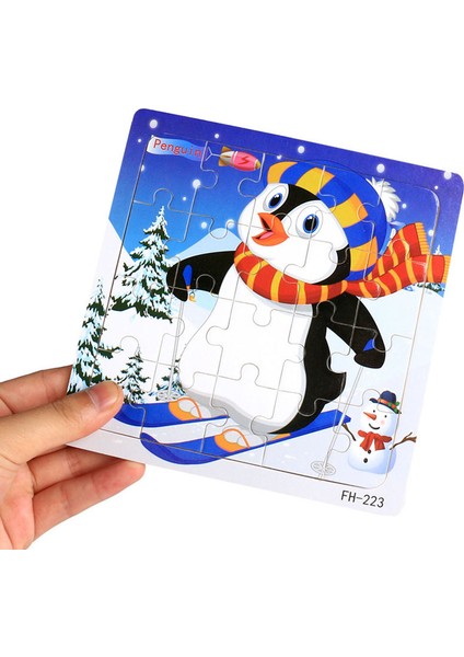 Dk-17 Stili Sıcak Fırsat Ece Çocuk Bulmaca Oyuncak Hayvanlar ve Araçlar Ahşap Puzzle Bebek Eğitici Öğrenme Oyuncakları Çocuklar Hediye Için (Yurt Dışından)