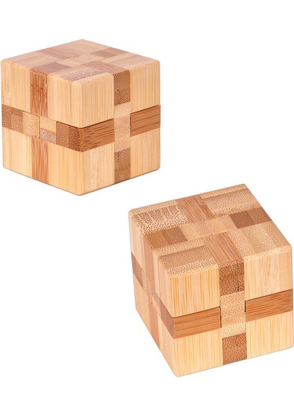 Küçük Düğüm Stili Ahşap Kong Ming Kilit Lu Ban Kilit Iq Beyin Teaser Eğitici Oyuncak Çocuklar Için Montessori 3D Bulmaca Oyunu Kilidi Açma Oyuncaklar Yetişkin (Yurt Dışından)