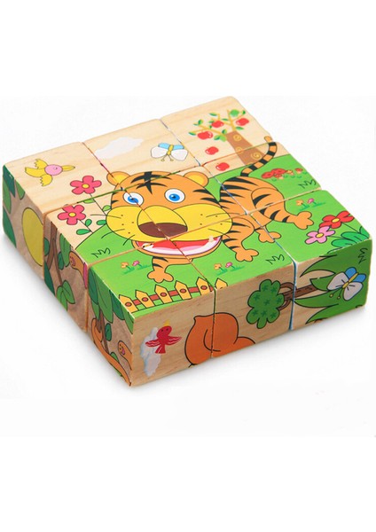 Böcek Dünya Tarzı Ahşap Hayvan Bulmaca Çocuk Oyuncakları Zeka Jigsaw Erken Eğitim Öğrenme Oyuncağı Tangram Çocuklar Oyunu 3D Bulmaca (Yurt Dışından) fırsatları