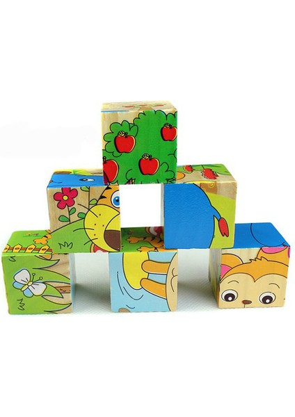 Böcek Dünya Tarzı Ahşap Hayvan Bulmaca Çocuk Oyuncakları Zeka Jigsaw Erken Eğitim Öğrenme Oyuncağı Tangram Çocuklar Oyunu 3D Bulmaca (Yurt Dışından) indirimleri