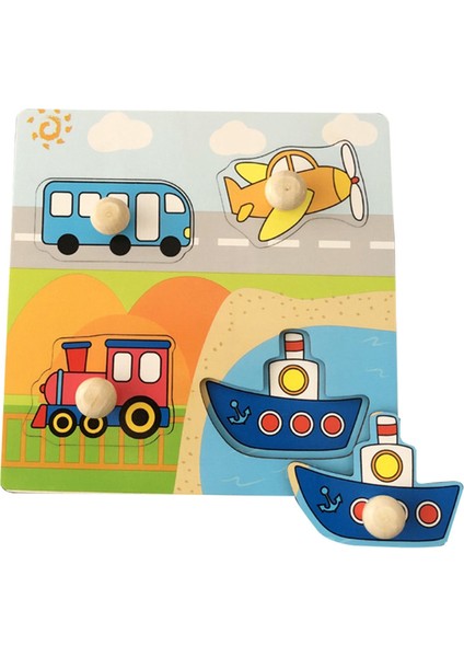 HH048 Stili Montessori Bebek Bulmaca Eğitici Oyuncaklar Çocuklar Için Bebek Oyun Bulmaca Tahtası Jigsaw Çocuk Bulmaca Ahşap Bulmacalar Çocuklar Için Yıl (Yurt Dışından)