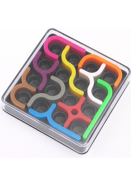 Şeffaf Stil Yaratıcı 3D Zeka Bulmaca Çılgın Eğri Sudoku Bulmaca Oyunları Geometrik Çizgi Matris Bulmaca Oyuncakları Çocuklar Için Öğrenme Oyuncak Hediye - 3D Zeka Bulmaca Eğlenceli Eğri Sudoku Oyunu O (Yurt Dışından) modelleri