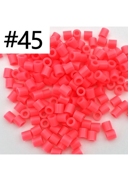 No.45 Tarzı 5mm Hama Boncuk Bulmaca Eğitim Oyuncakları Juguetes 3D Bulmacalar Mozaik 48 Renkli Perler Perlen Boncuklar Erime Boncuklar Çocuklar Için (Yurt Dışından)
