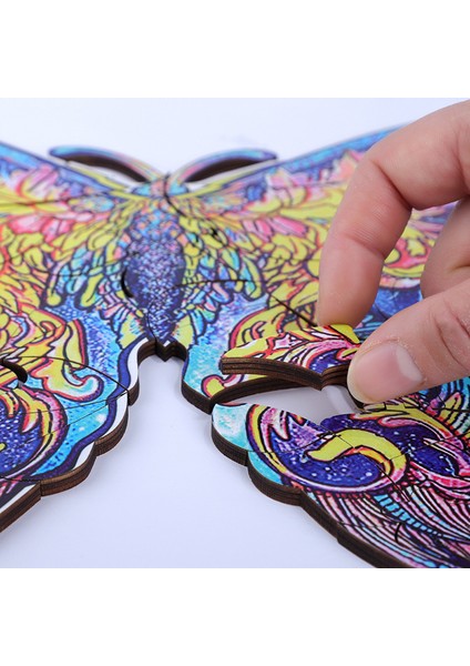 Kelebek A5 Stili En Iyi Hayvan 3D Ahşap Yapboz Aile Eğitici Oyun Oyuncaklar Gizemli Baykuş Kurt Aslan Bulmacalar Ev Dekorasyon Çocuk Hediyesi (Yurt Dışından) modelleri