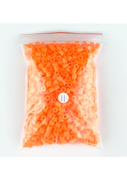 No.11 Stili 5mm Hama Boncuk Bulmaca Boncuk Demir Boncuk Kendin Yap Zeka Eğitici Oyuncaklar (Yurt Dışından)