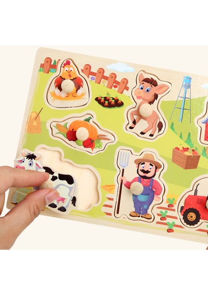 WX-005 Stili Yeni Bebek Montessori Oyuncakları Ahşap Puzzle Çizgi Film Araç Sayısal Hayvan Bulmacaları Jigsaw Tahtası Öğrenme Eğitici Oyuncak Çocuklar Için (Yurt Dışından) indirimleri