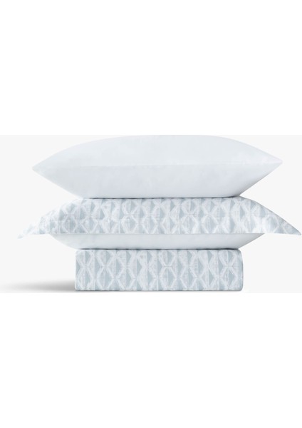 Tria Tek Kişilik Nevresim Takımı %100 Pamuk 210 Tc 83 Tel Saten Digital Baskılı Mint 160X220 cm fiyatları