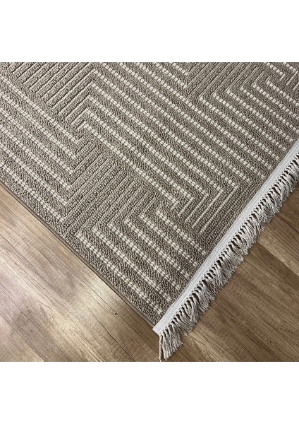 Vega S5511A Vizon Bej Hav Toz Vermez Hasır Dokuma Modern Makina Halısı fırsatları