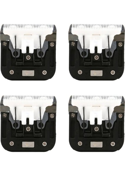 4x Pet Saç Değiştirme Bıçağı Aobo VS888 Köpek Kedi Sığır Tavşan Tımarlama Düzeltici Clipper Bladecolor: Siyah Beyaz (Yurt Dışından)