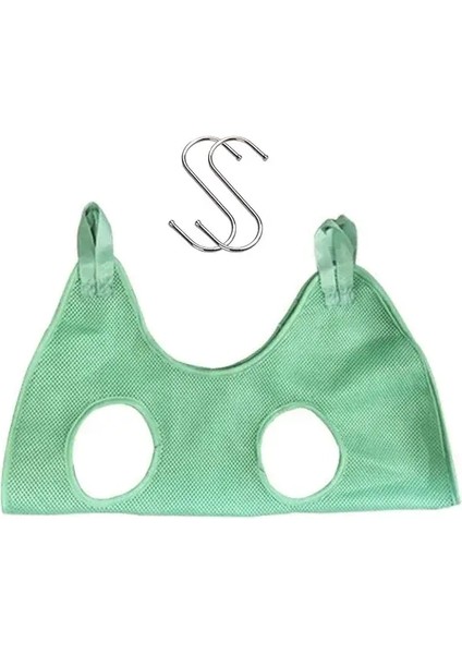 Kedi Tımar Çivi Kesme Anti Scratch Isırık Sabit Torba Banyosu Kesme Kısıtlama Çantası Pet Güzellik Hamak Asma Evcil Hayvan Malzemeleri Renk: Açık Yeşil/boyut: Xs (Yurt Dışından)