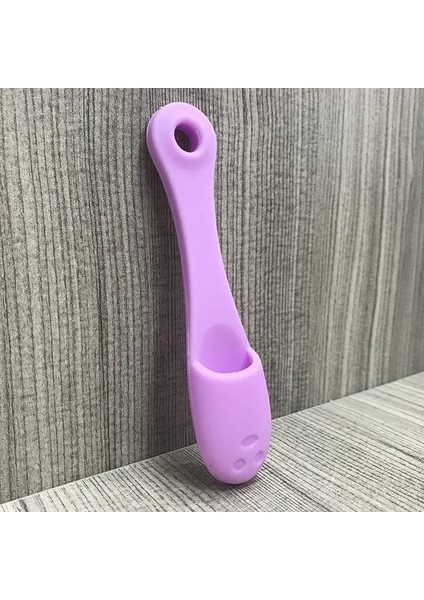 Yumuşak Evcil Hayvan Parmak Fırçası Kediler Fırça Diş Fırçası Göz Yaşı Fırçası Göz Bakımı Evcil Hayvan Temizleme Bakım Araçları Köpek Kedi Temizlik Malzemeleri RENK:MOR/BOYUT:105X25MM (Yurt Dışından)