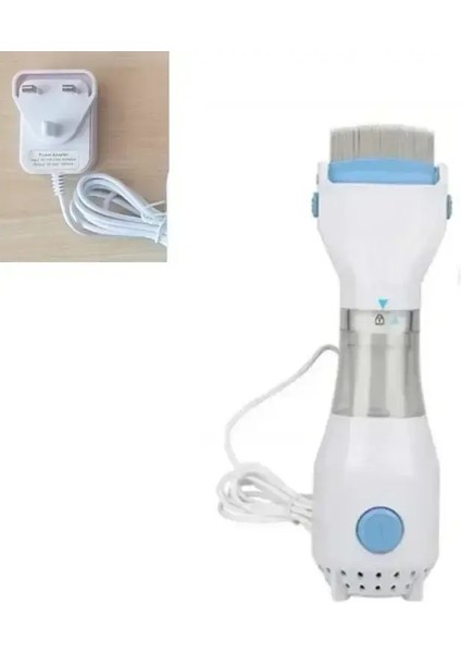 Pet Electric Bit Grabber Comb Çok Fonksiyonlu Fiziksel Pire Çıkarma Kedi Köpekleri Için Killer Fırçası Saç Temizleyici Bit Sökücü Tarak Renk: Ingiltere Fişi/boyut: Xs (Yurt Dışından)