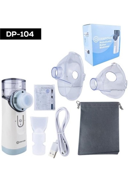 Dempower DP-104 Buhar Makinesi Nebulizatör Tdrtr