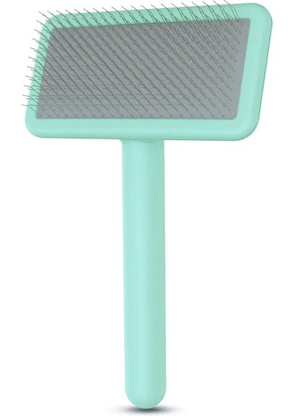 Fenice Pet Kedi Köpek Tavşan Saç Fırçası Saç Masaj Tomberi Açık Knot Fırçası Grom Temizleme Aracı Paslanmaz Çelik Karalama Iğne Renk: Yeşil (Yurt Dışından)