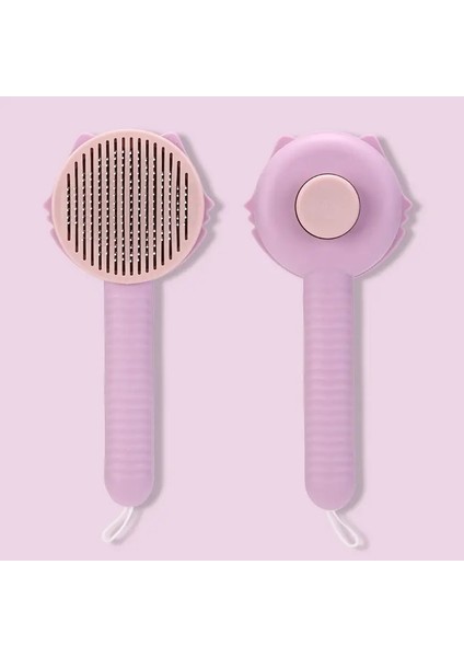 1pcs 2-In-1 Sihirli Evcil Hayvan Tarak ve Bakım Fırçası Evcil Hayvan Kılı Temizleme Fırçası Kedi Tüy Dökme Fırçası Kendiliğinden Temizlenen Tırmık Uzun ve S Renk:1pcs Yeşil-Turuncu (Yurt Dışından)