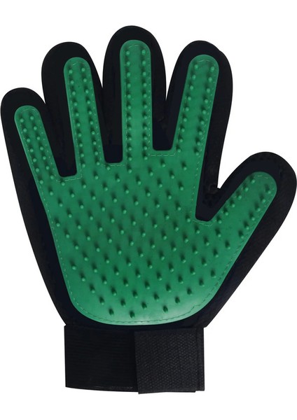 Kedi Eldiveni Evcil Hayvan Fırçası Kedi Kendiliğinden Bakım Döküntü Eldiveni Köpek Tarakı Banyo Temizleme Masajı Hayvan Için Renk:yeşil Sağ (Yurt Dışından)