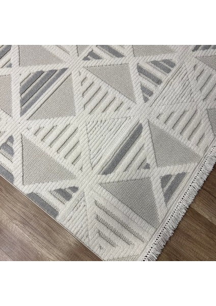 Level EN274 Krem Gri Modern Halı fiyatları