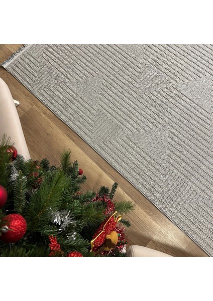 Vega S5511A Açık Gri Hav Toz Vermez Hasır Dokuma Modern Makina Halısı fiyatları