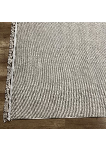 Vega S5486A Krem Hav Toz Vermez Hasır Dokuma Modern Makina Halısı