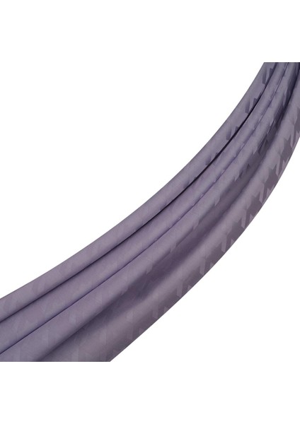 Dört Mevsim Kazayağı Desenli Monogram Şal 04390-LILA